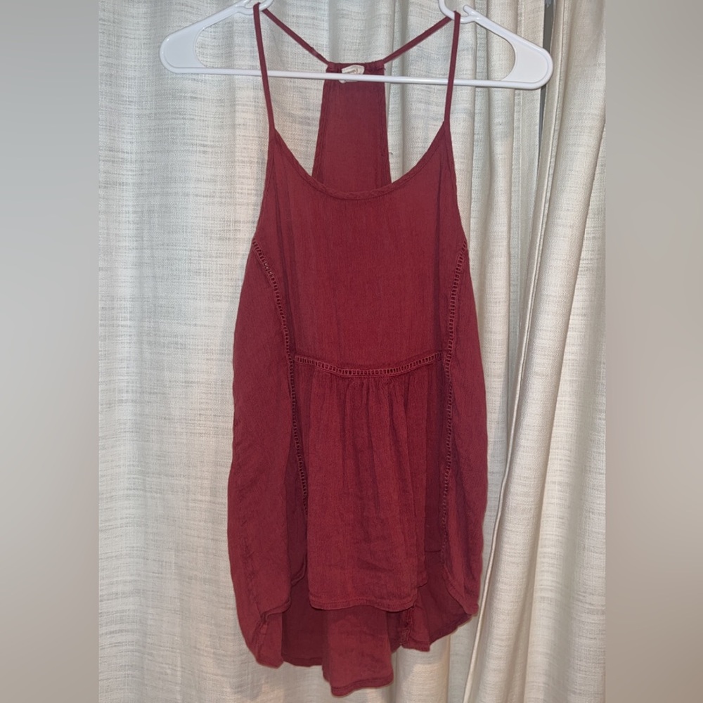 Sun & shadow berry camisole